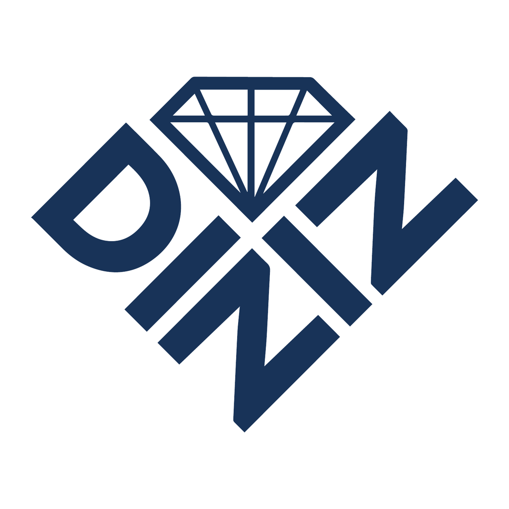 Logo da Diniz Gemas, expositora da feira Tecno Gold.