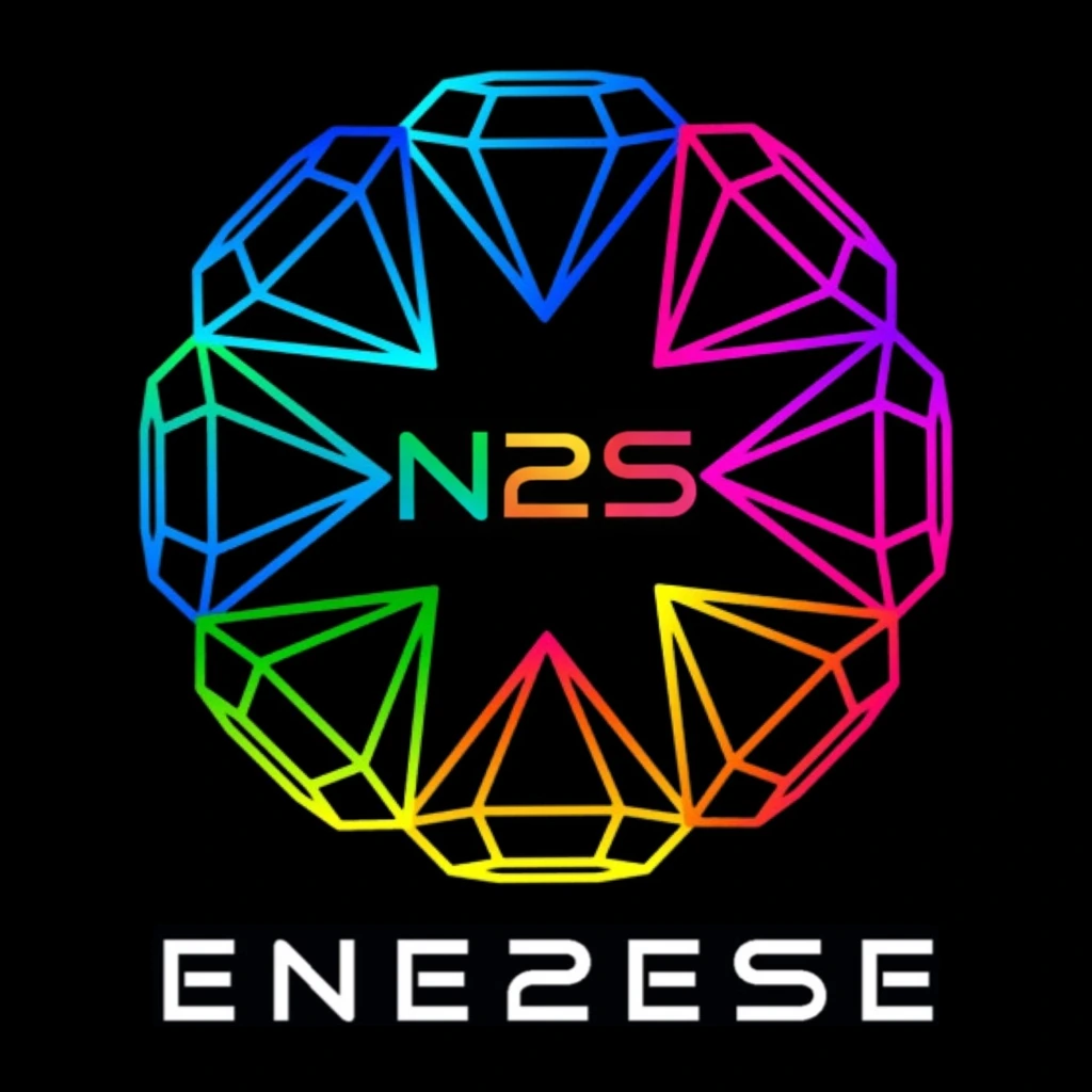 Logo da ENE2ESE Gemas, expositora da feira Tecno Gold.